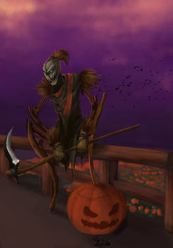 Fiddlesticks is Ready for Halloween !!!