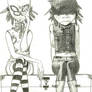 Noodle and Cyborg