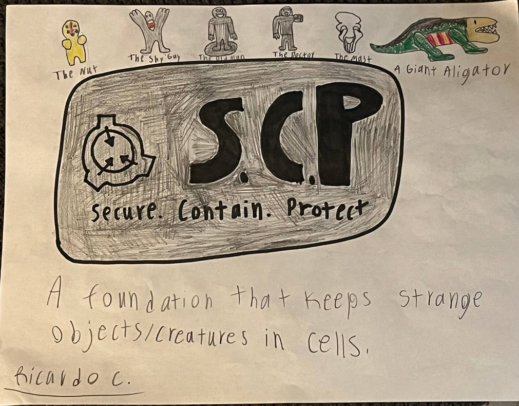 Scp Things Example SCP in a nutshell by Rcoolest on DeviantArt