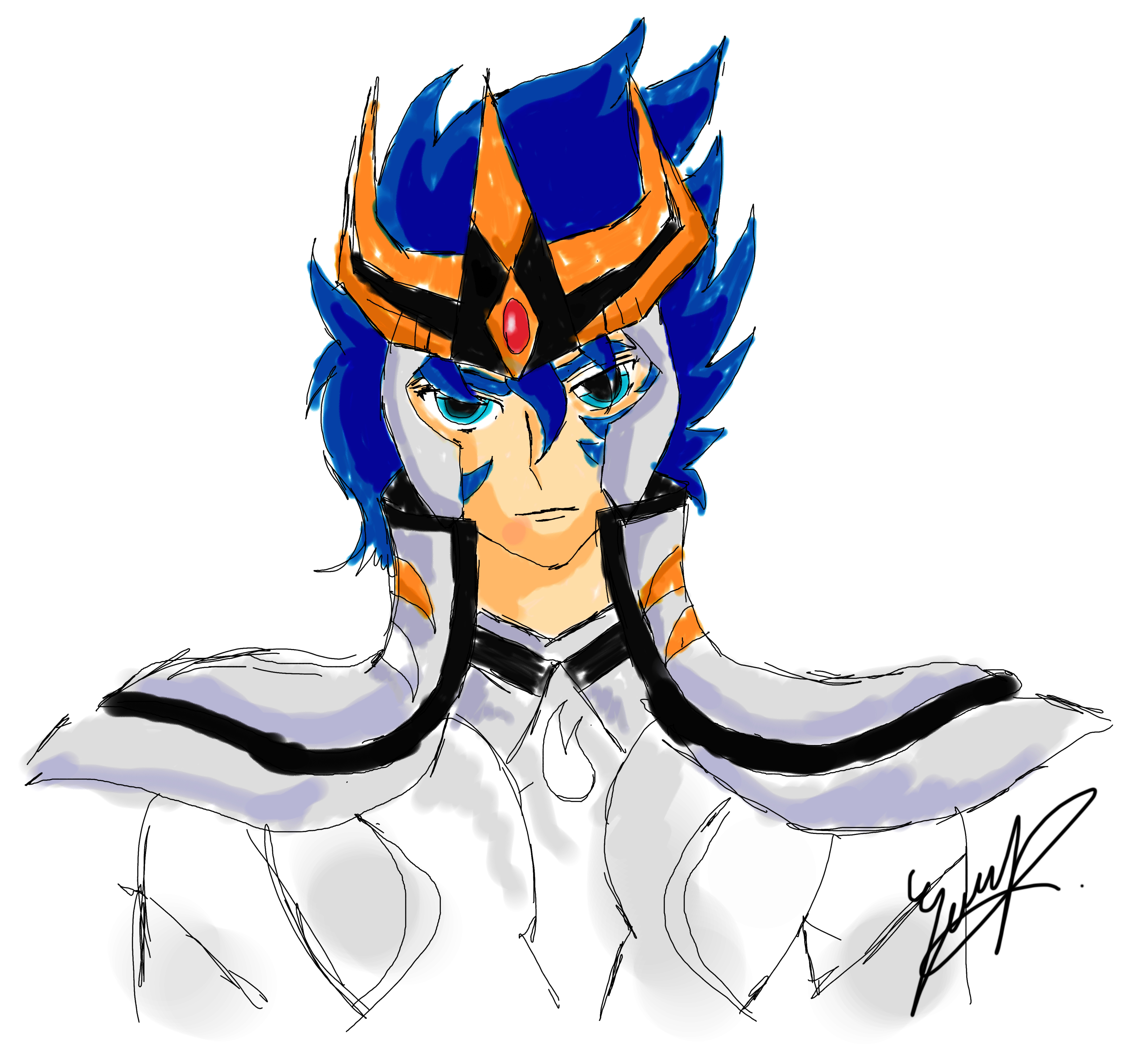 Ikki de Fenix Saint Seiya Omega by giovas840525 on DeviantArt