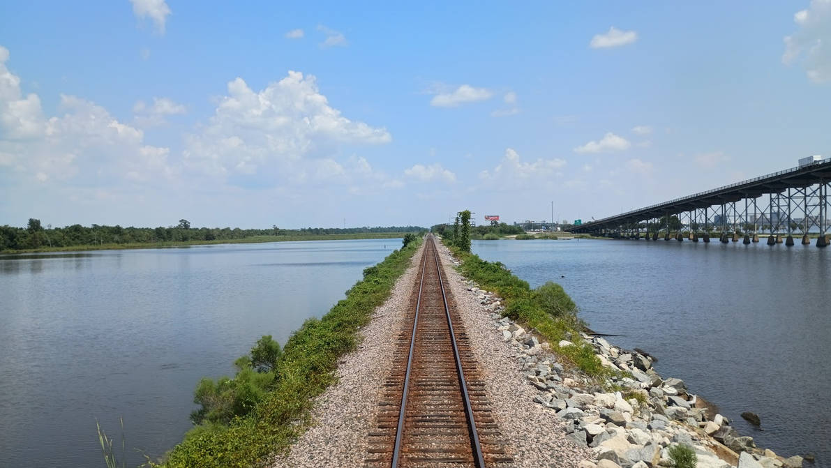 Amtrak View - Lake Charles, Louisiana by spaghettium on DeviantArt