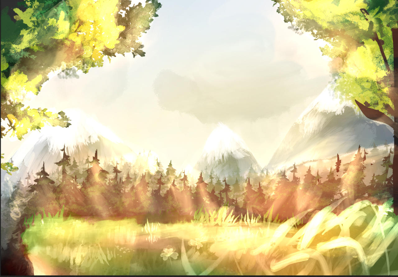 Background practice by Happycat3000 on DeviantArt
