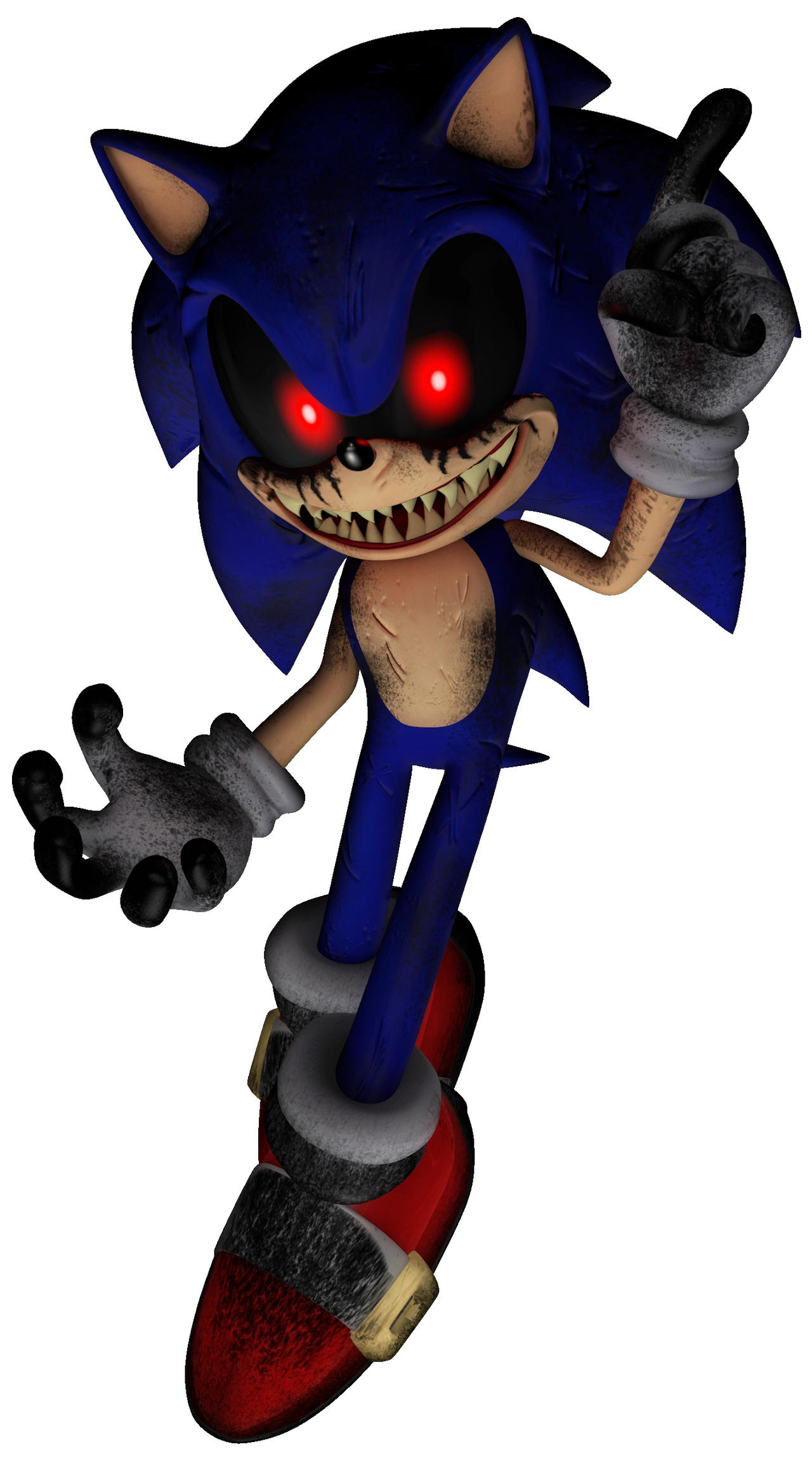 X aka Sonic.EXE by The-Blue-EM2 on DeviantArt