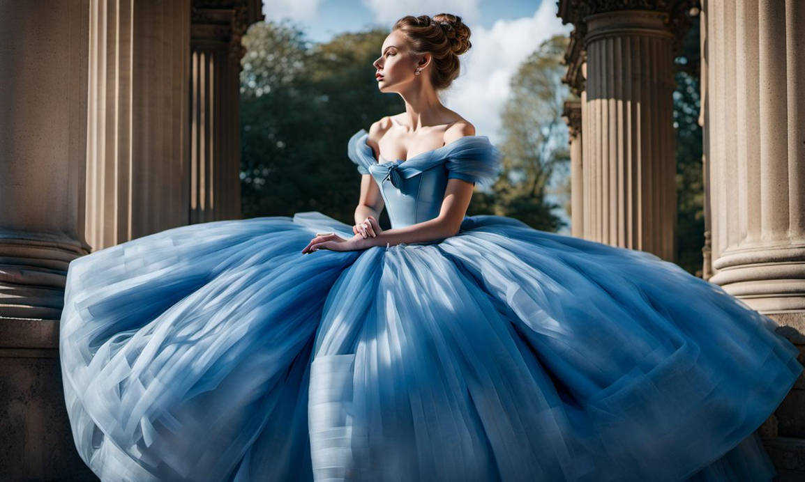 Seated in a Gown by The-Blue-EM2 on DeviantArt