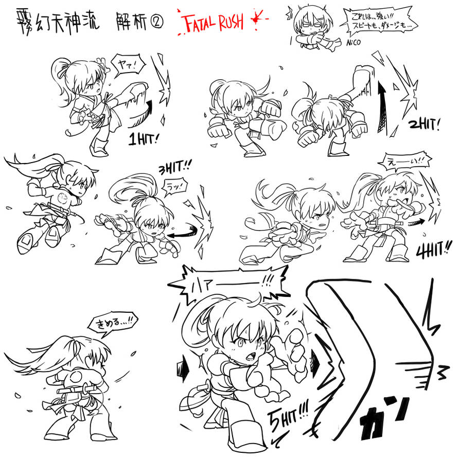 DOA Kasumi fatal moves Q ver. by abulala on DeviantArt