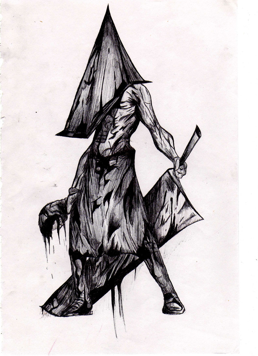 My Take on Silent Hill's Pyramid Head – A Dark Art – Poetic Dustbin