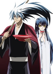 Rikuo Nura and Yuki Onna