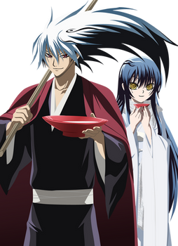 Rikuo Nura and Yuki Onna