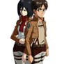 Mikasa And Eren