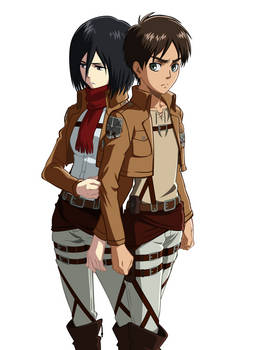 Mikasa And Eren