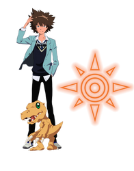 Taichi and Agumon