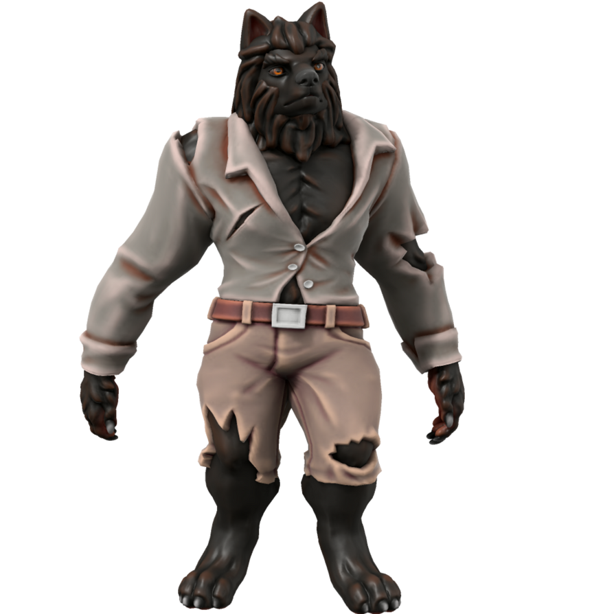 Emile's werewolf form by TheAutisticStrahdFan on DeviantArt