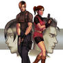 Resident Evil- Leon and Claire