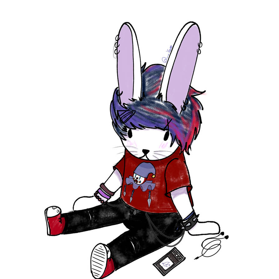 Emo Bunny by Yumimir on DeviantArt