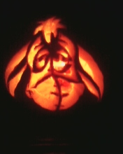 Eeyore Pumpkin Carving