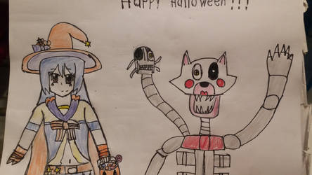 Love live! X fnaf : happy halloween