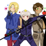 .: Bad Touch Trio :. HETALIA