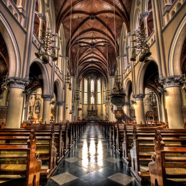 The Catholic Cathedral - HDR