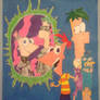 Phineas and Ferb ATSD Mixed Media Project