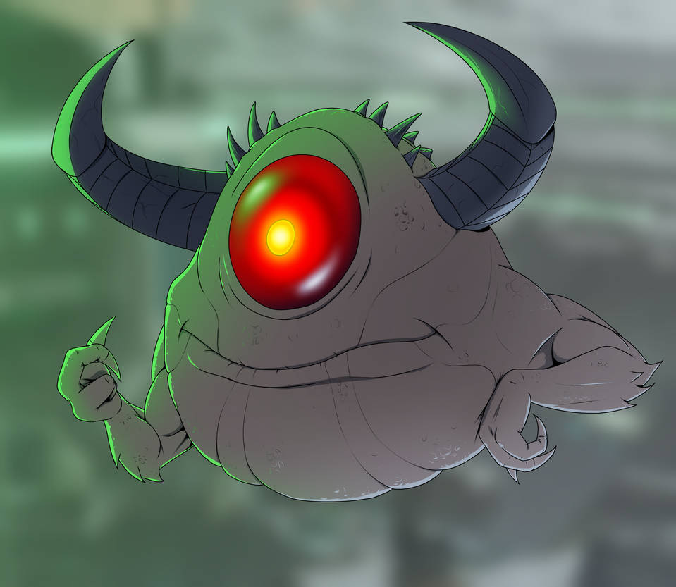 The Slayer has entered the facility by RodBMReis on DeviantArt