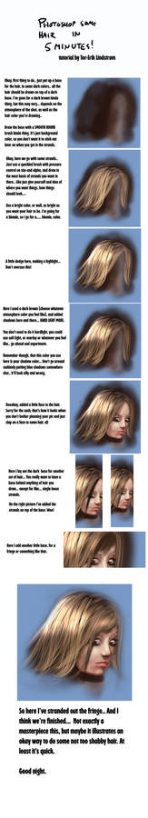 A little hair tutorial