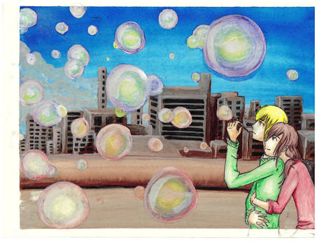 soap bubble romance