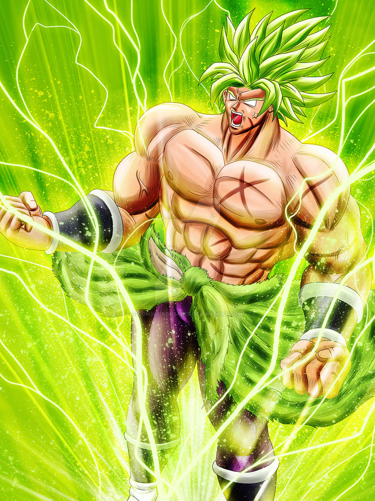 Unbridled Rage ~ Legendary Super Saiyan Broly(DBS) by conquerorsaint on ...