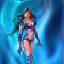 Witchblade in blue