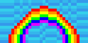 Pixel Rainbow