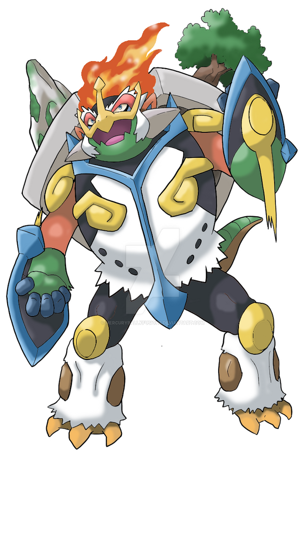 Empernapetor - Gen 4 Starters by MercuryBallxfusions on DeviantArt