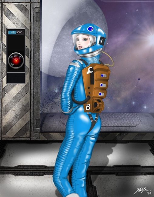 Odyssey 2001 Spacesuit Blue version (2009)