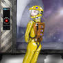 Odyssey 2001 Spacesuit Yellow version (2009)