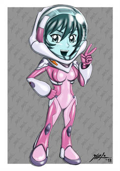 Patreon Reward - Nena Trinity Pilot Suit Chibi