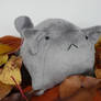 Grey Fat Cat Plush