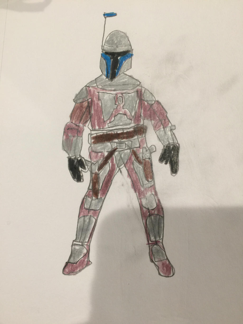 Jango Drawing Jango Fett drawing by Disneyuser776 on DeviantArt