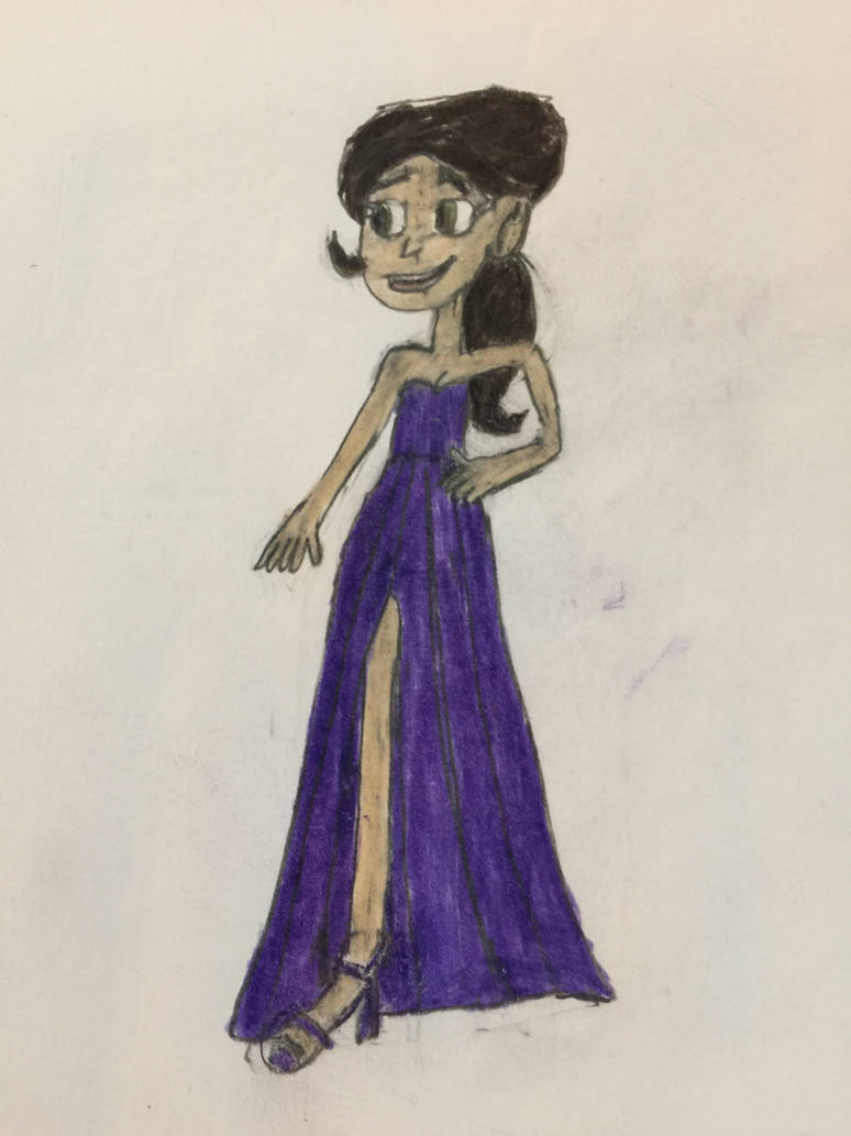 Aviva Corcovado purple dress by Disneyuser776 on DeviantArt