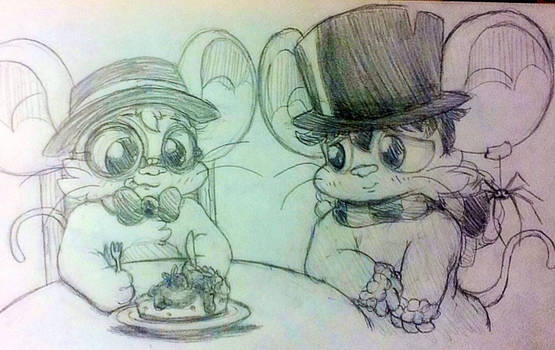 A Mixed Mouse's Birthday Cake