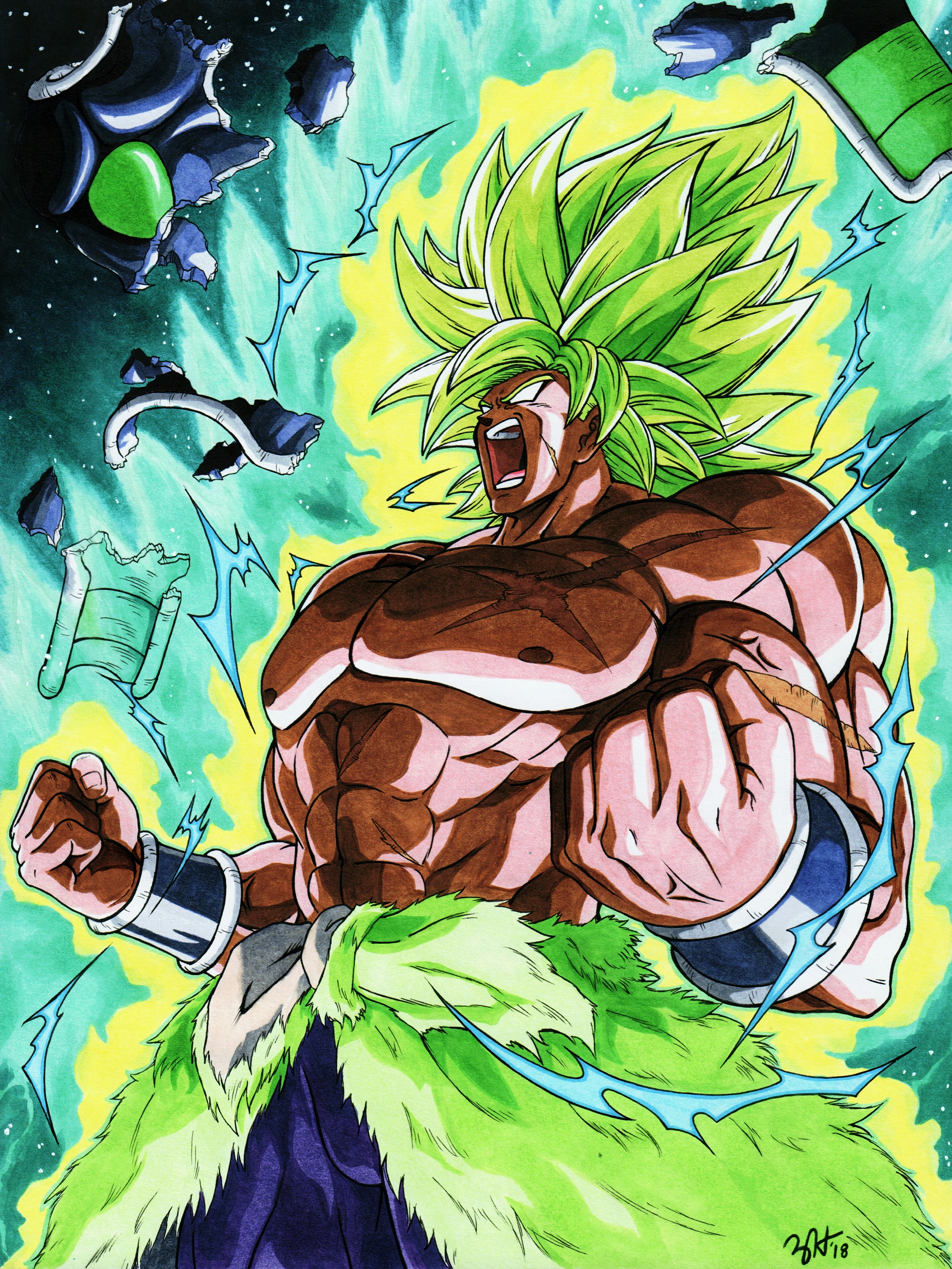 Broly (Dragon Ball Super: Broly) by LordGuyis on DeviantArt