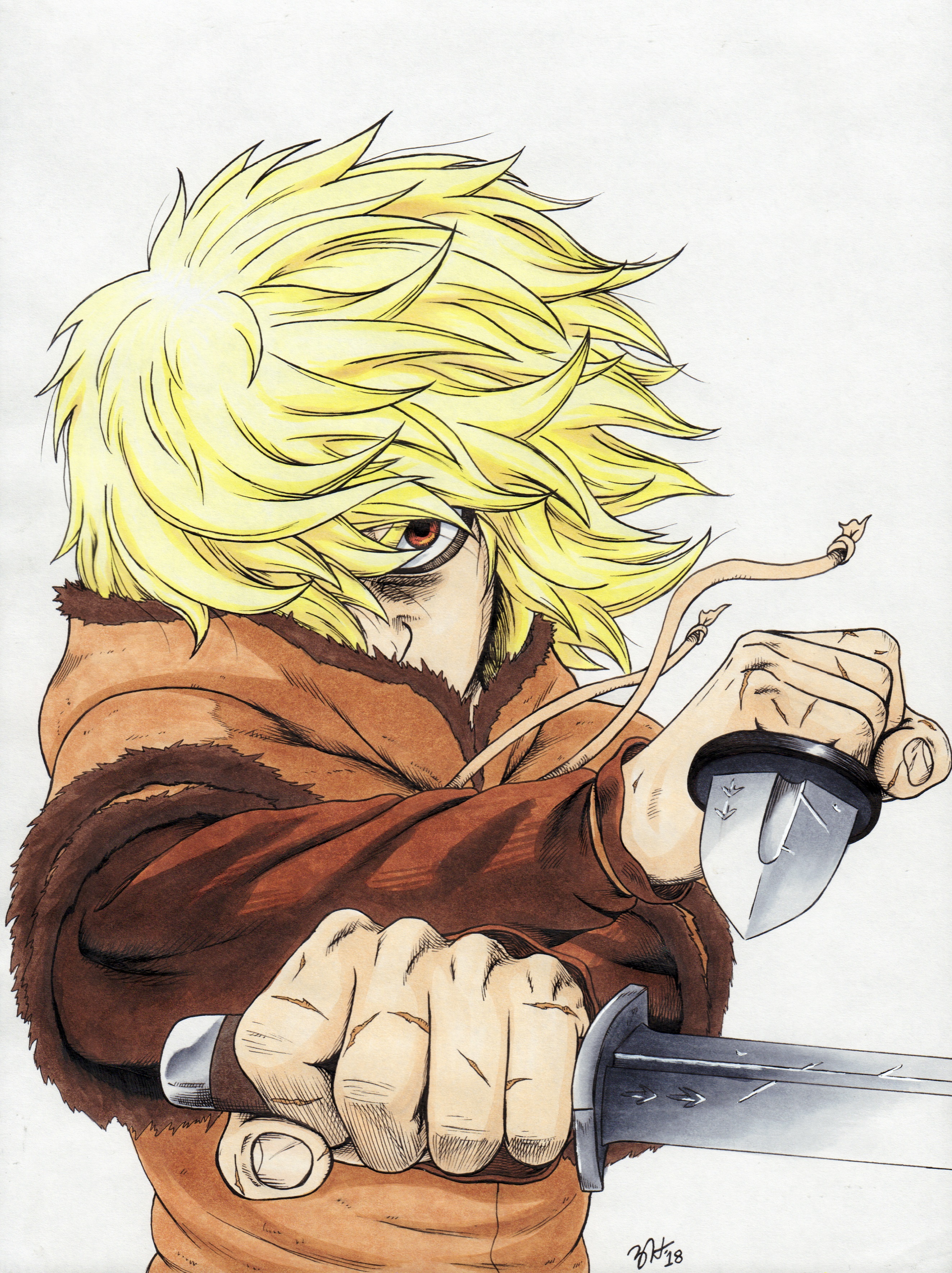 Thorfinn (Vinland Saga Fan Art) by LordGuyis on DeviantArt
