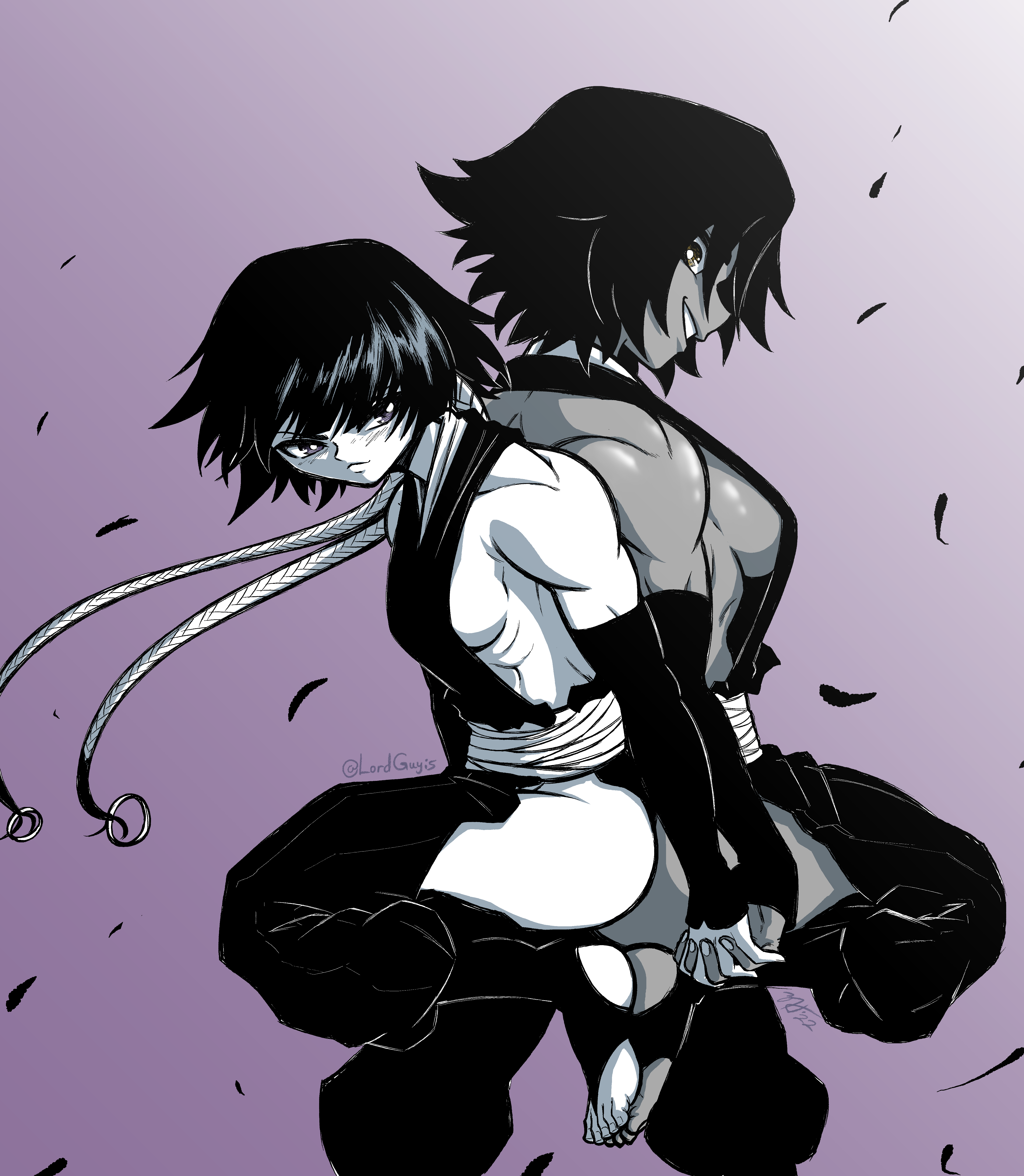 Soi Fon Yoruichi By LordGuyis On DeviantArt soi-fon-yoruichi-by-lordguyis-on-deviantart