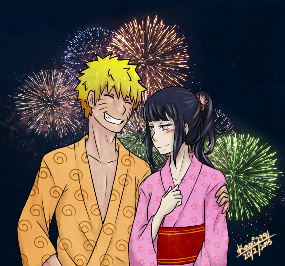 Naruhina fireworks