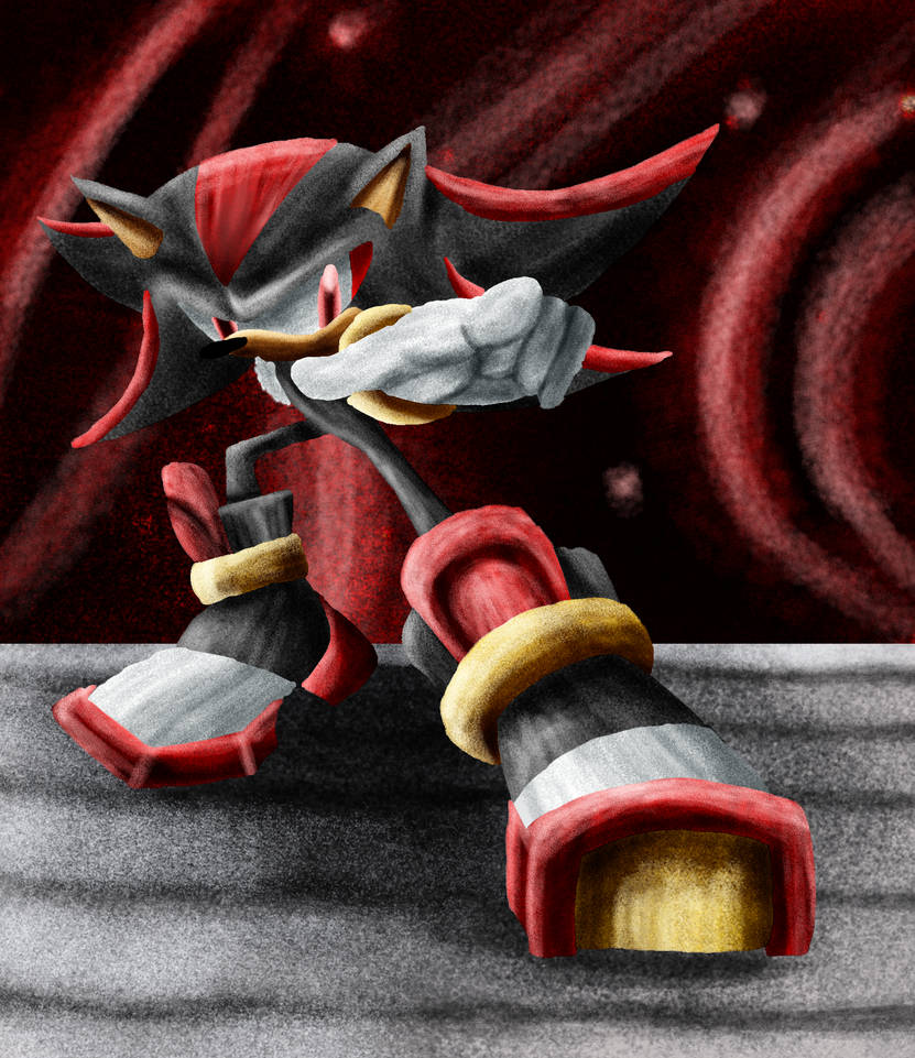Shadow the hedghog : QUEST art style by Emerald-shine on DeviantArt