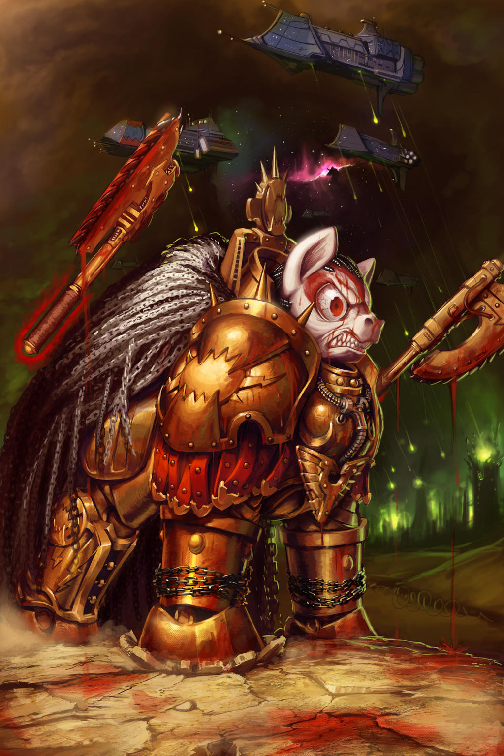 Angron, The World Eaters Primarch by DarthAgnan on DeviantArt