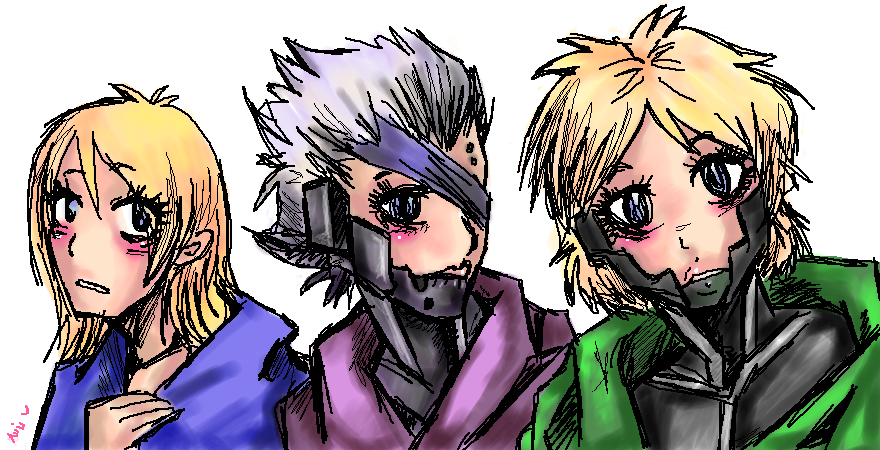 Raiden is always so shoujolike