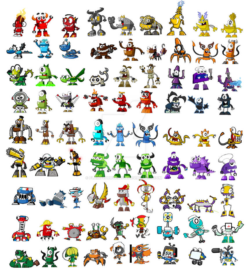 Mixels Reboot Tribe by FlainFlurrYes2018 on DeviantArt