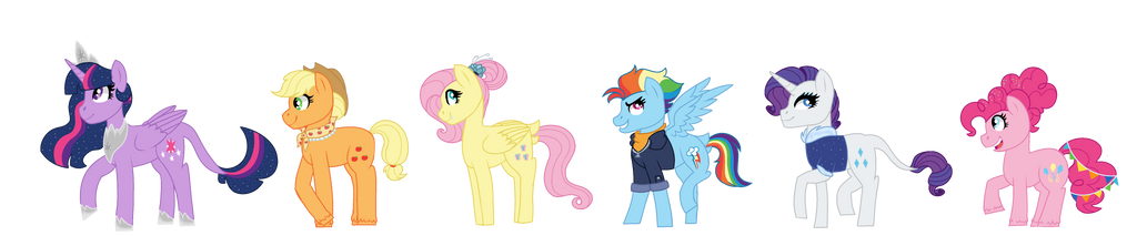 Adult mane six