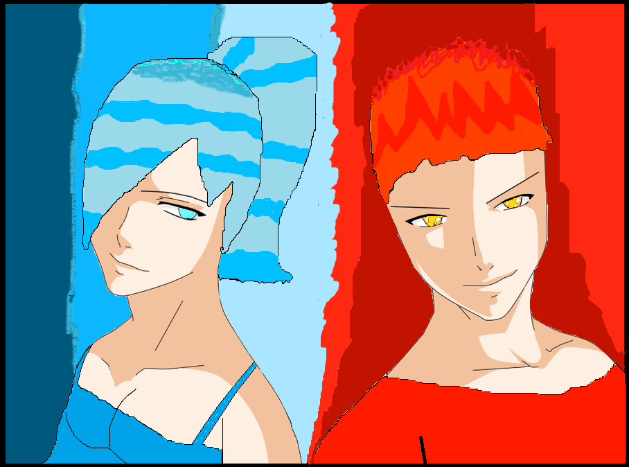 Fireboy and Watergirl anime. by LadyDubstep on DeviantArt