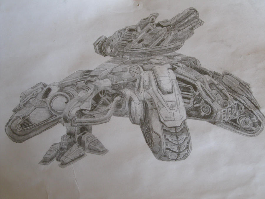 Starcraft 2 Siege Tank