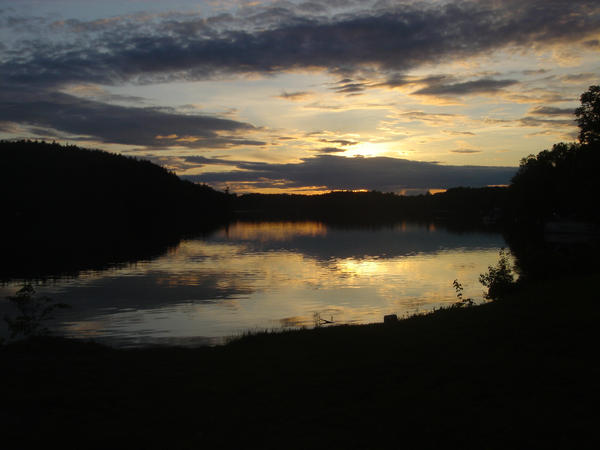 Sunset By The Lake2