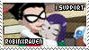 Stamp: I Support RobinxRaven by rubianca